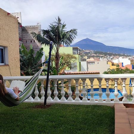 Casa" Vistas Al Teide" Mar Piscina Privada Parking Cubierto Gratuito En Las Instalaciones La Victoria de Acentejo المظهر الخارجي الصورة