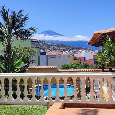 Casa" Vistas Al Teide" Mar Piscina Privada Parking Cubierto Gratuito En Las Instalaciones La Victoria de Acentejo المظهر الخارجي الصورة