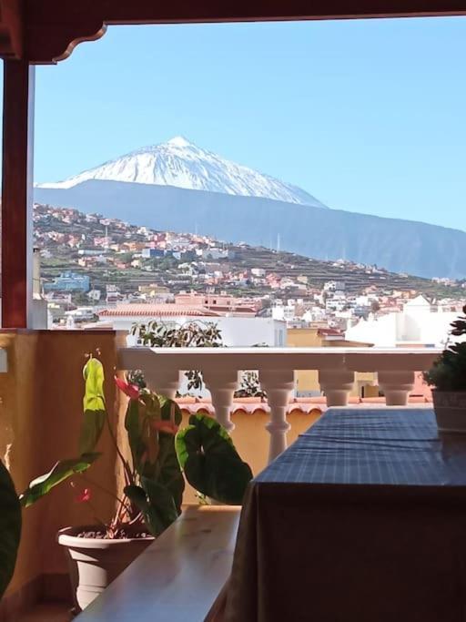 Casa" Vistas Al Teide" Mar Piscina Privada Parking Cubierto Gratuito En Las Instalaciones La Victoria de Acentejo المظهر الخارجي الصورة