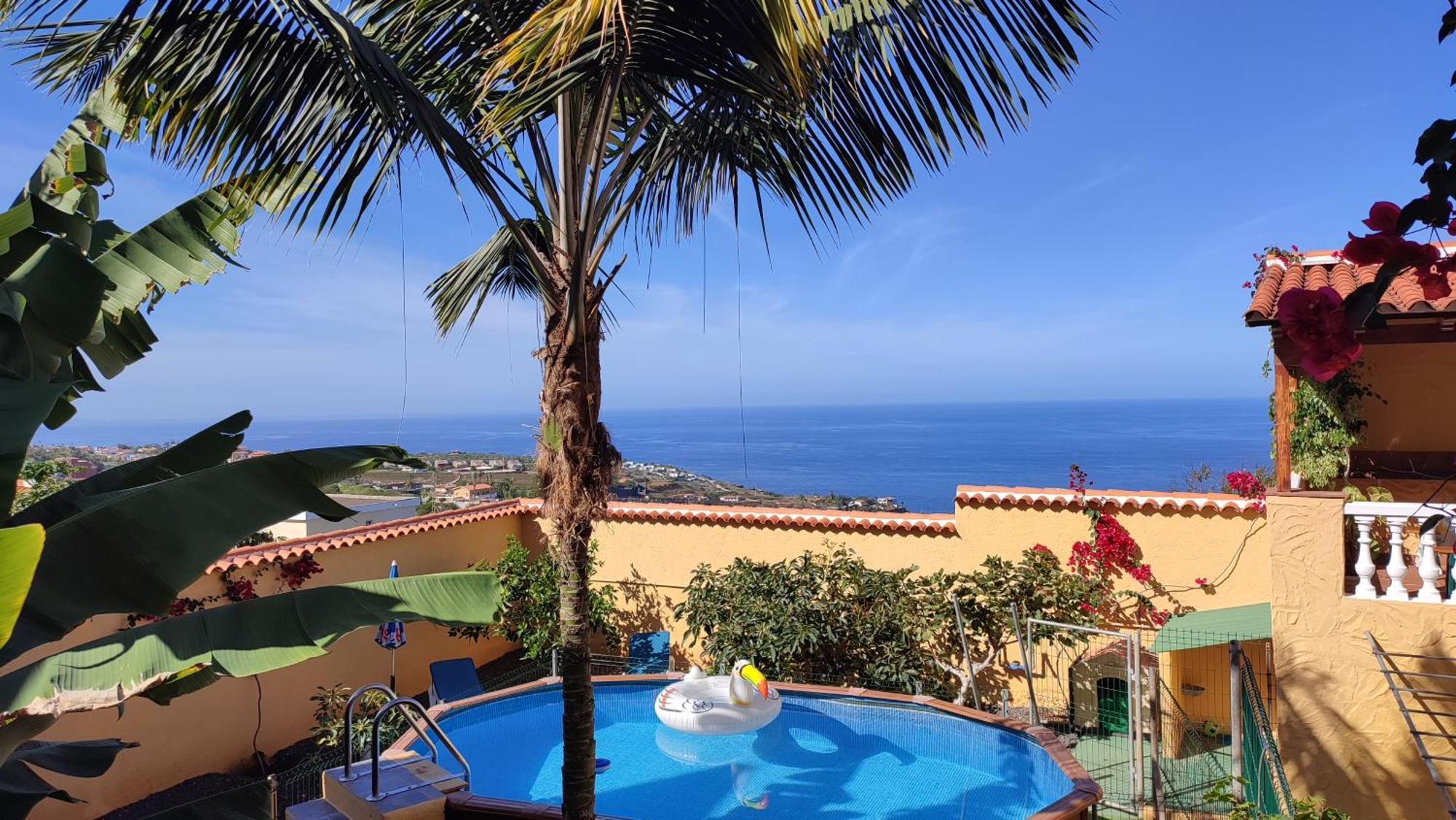 Casa" Vistas Al Teide" Mar Piscina Privada Parking Cubierto Gratuito En Las Instalaciones La Victoria de Acentejo المظهر الخارجي الصورة