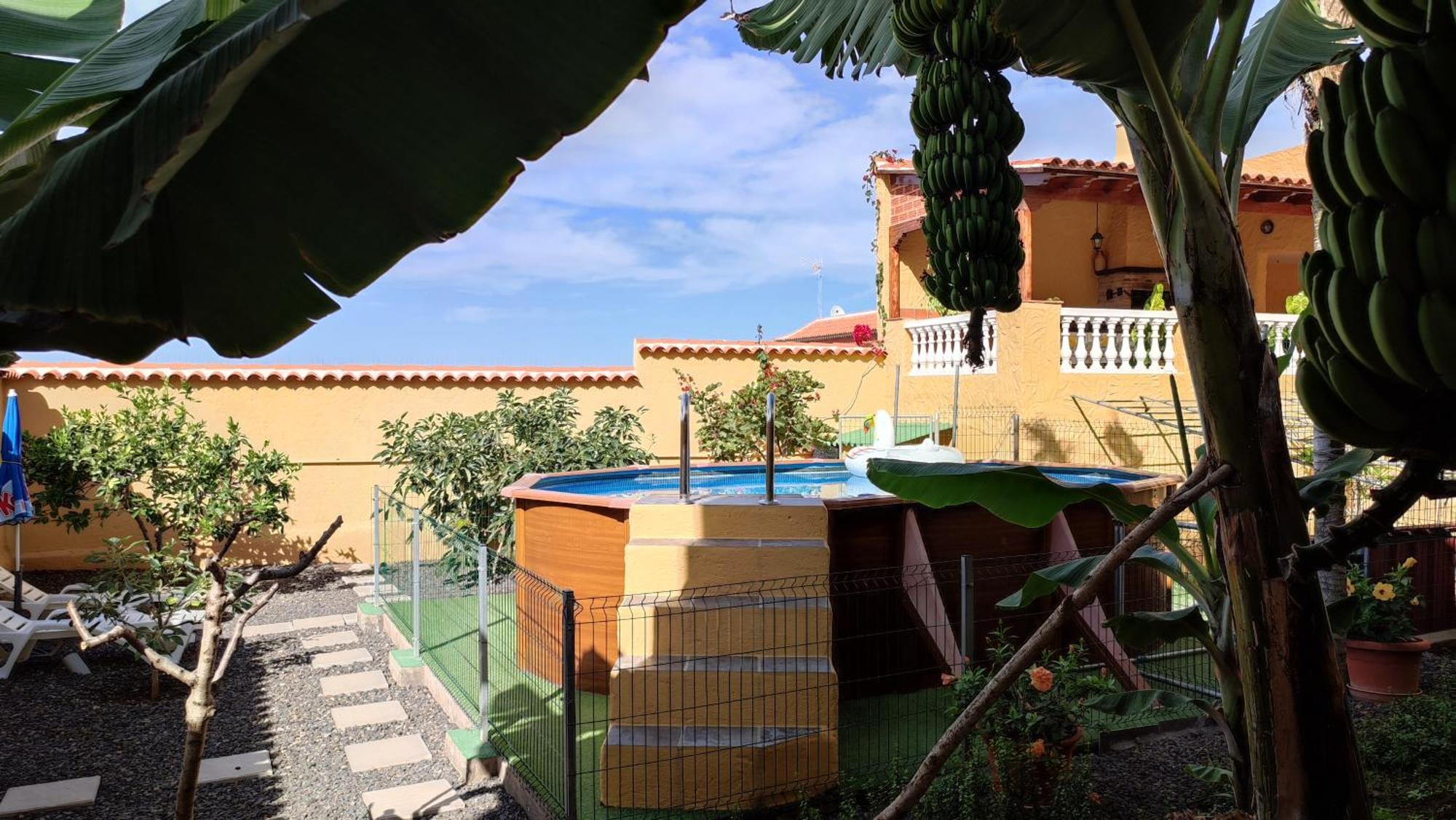 Casa" Vistas Al Teide" Mar Piscina Privada Parking Cubierto Gratuito En Las Instalaciones La Victoria de Acentejo المظهر الخارجي الصورة